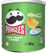124134 SAV. Pringles Sour Cream and Onion 12 x 40G