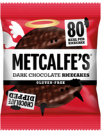 124513 SAV. Metcalfe's Dark Chocolate Rice Cakes 12 x 34G