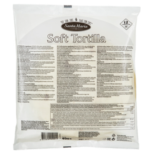 130328 SAV. Santa Maria Flour Tortillas 8 inch 320G