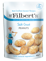 133728 SAV. Mr Filberts Salt Crust Peanuts 20 x 40G
