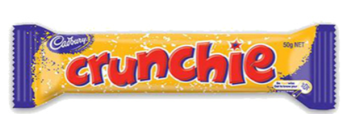 137109 SAV. Cadbury Crunchie Chocolate Bar 1 x 48PCS