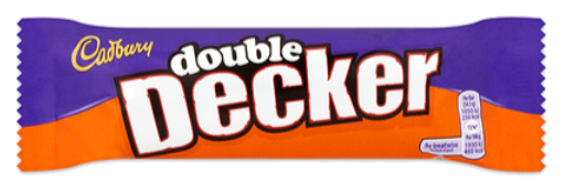 137113 SAV. Cadbury Double Decker Chocolate Bars 1 x 48PCS