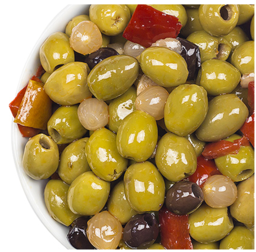 218683 SAV. Belazu Olives and Vegetable House Mix  3kg