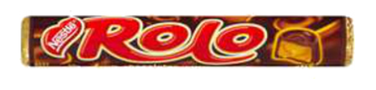 137129 SAV. Nestle Rolo Milk Chocolate and Caramel Tube 1 x 36PCS