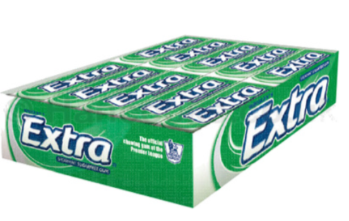 137140 SAV. Wrigleys Spearmint Xtra Green Tablets 1 x 30PCS