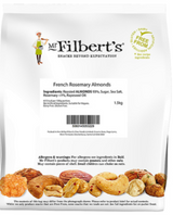 155816 SAV. Mr Filberts French Rosemary Almonds 1 x 1.5KG