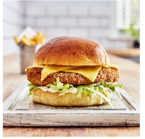 311196 SAV. Quorn Vegan Buttermilk Style Burger 2KG