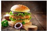 382043 SAV. Simply Meat Free Spicy Bean Burger 24 x 113G