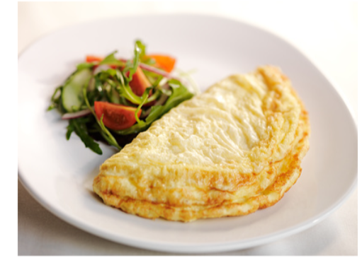 382138 SAV. Central Foods Plain Omelettes 24 x 100G