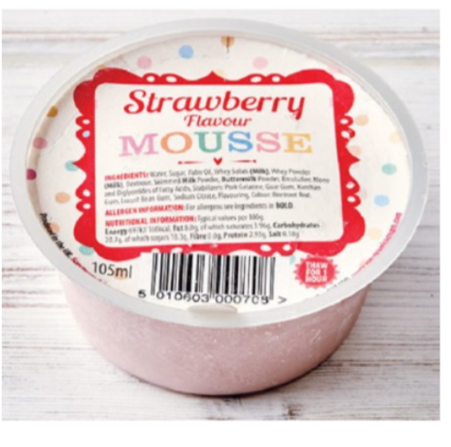 315738 SAV. Suncream Dairies Strawberry Mousse Cups 10SGL