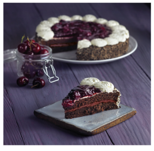 388135 SAV. Mademoiselle Desserts Black Forest Gateau 18PTN