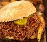 395172 SAV. The Food Fellas Pulled Pork Shoulder In Barbeque Sauce 1KG