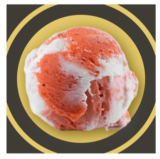 389355 SAV. Gelarto Panna Fragoli (Strawberry and Cream) Italian Ice Cream 1 x 5LTR