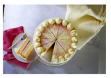 316389 SAV. Mademoiselle Desserts Rhubarb & Custard Cake 1 x 14PTN