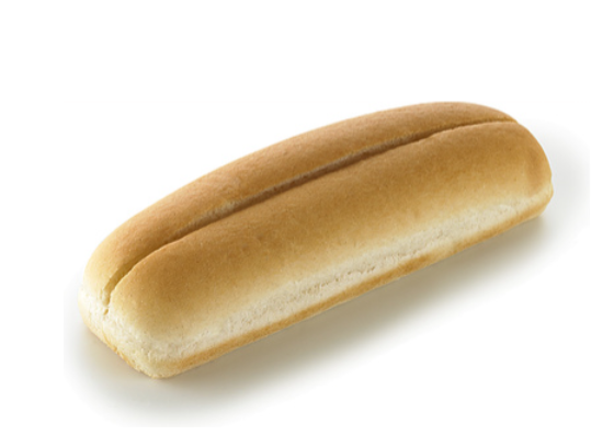 387001 SAV. Lantmannen Top Sliced Hot Dog Rolls 6.5 inch 6 x 12SGL
