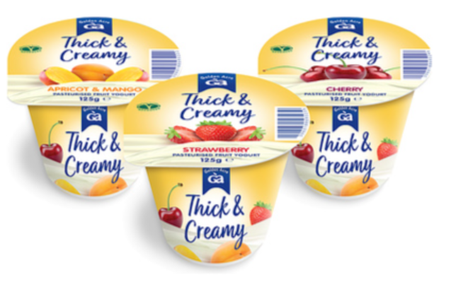 169180 SAV. Golden Acre Thick and Creamy Assorted Yoghurts 20 x 125G
