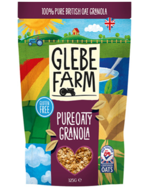 198160 SAV. Glebe Farm Gluten Free Oat Granola 325G