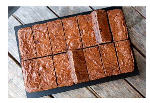 319007 SAV. Cakesmiths Ultimate Almond Brownie 14PTN