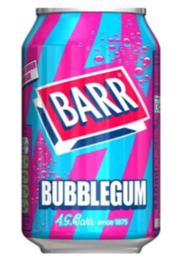 100112 SAV. Barr Bubblegum Soda 24 x 330ML