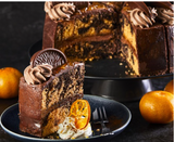 398723 SAV. Signature By Country Range Chocolate and Marmalade Marble Cake 1 x 16PTN