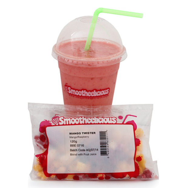 389405 SAV. Smootheelicious Mango Twister Fruit Smoothie 30 x 140G