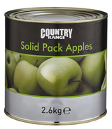 102025 SAV. Country Range Solid Pack Apples  2.6kg