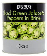 130515 SAV. Country Range Sliced Jalapenos. 3kg
