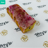 336819 SAV.  Terry's Patisserie Plant Based Lemon Raspberry and Hibiscus Slice  18x60g
