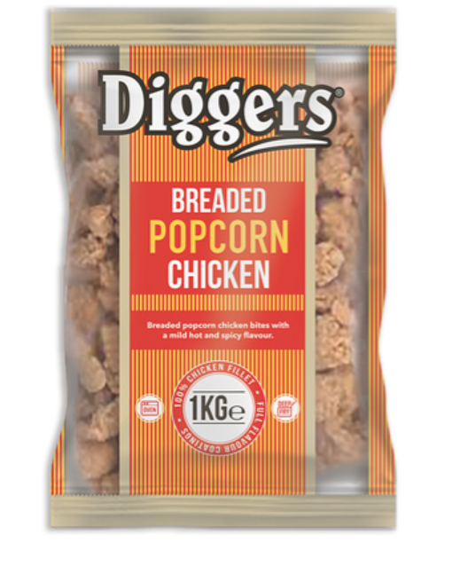 315884 SAV. Diggers Popcorn Chicken 1kg
