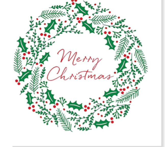 800207 SAV. Swantex Jolly Holly Napkin 2 Ply (40 cm) 125PCS