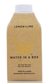 100320 SAV. Water in A Box Lemon and Lime Water 500ml (12 Pack) 12 x 500ML