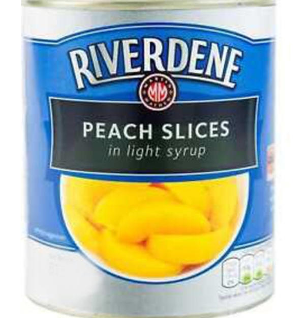 102290 SAV.  Riverdene Peach Slices in Syrup 2.6kg