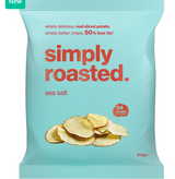 101428 SAV  Simply Roasted Sea Salt Crisps 21.5g (24 pack)