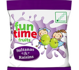 107119 SAV Funtime Juicy Raisins and Sultanas 25g (60 Pack)