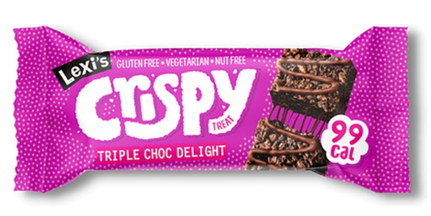113378 SAV Lexi's Crispy Treats Triple Choc Delight Marshmallow Bar (12 Pack)