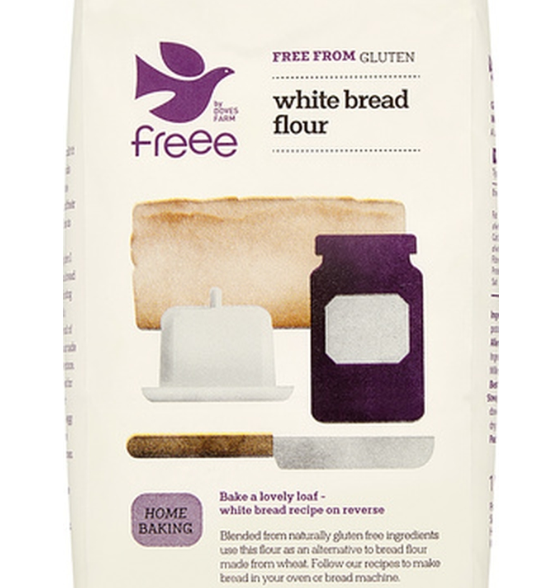 115140 SAV Freee By Doves Farm Gluten Free White Bread Flour 1kg