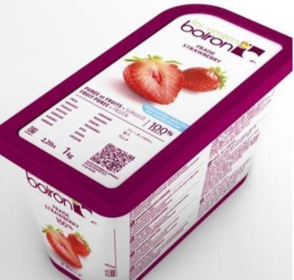 115250 SAV Léonce Blanc Strawberry Fruit Puree 1kg