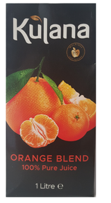 103148 SAV. Kulana Pure Orange & Mandarin Juice Blend 1ltr (12 Pack)