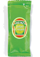 129082 SAV Heinz Salad Cream Sachet (200 Pack)