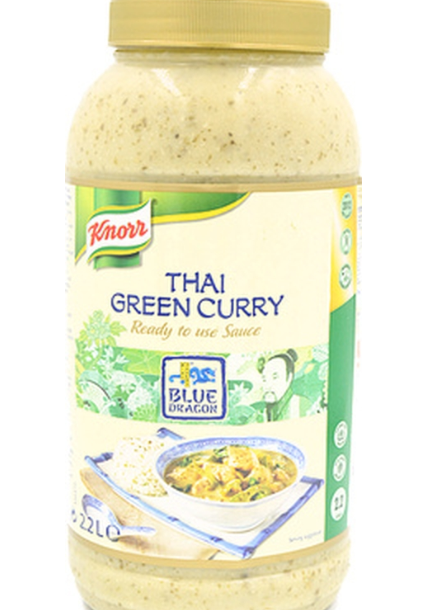 130467 SAV Knorr Thai Green Curry Sauce 2.25ltr