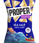 124000 SAV Proper Chips Sea Salt Lentil Chips 20g (24 Pack)