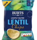 124155 SAV Burts Lightly Salted Lentil Chips 20g (16 Pack)
