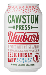 133001 SAV. Cawston Press Sparkling Apple And Rhubarb 330ml (24 Pack)