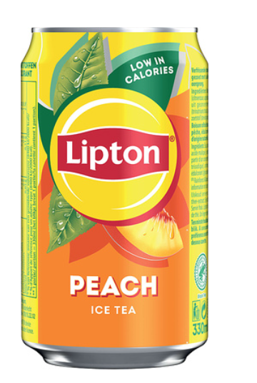 133111 SAV. Lipton Peach Iced Tea Can 330ml (24 Pack)