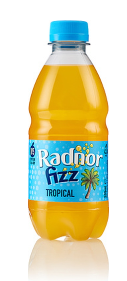 133337 SAV. Radnor Radnor Fizz No Added Sugar Tropical Juice Drink 330ml (24 Pack)