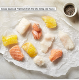 389118 SAV. Frozen Sykes Seafood Premium Fish Pie Mix 400g