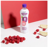 139910 SAV. Get More Vits Still Apple and Raspberry - Vit B 500ml (12 Pack)