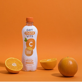 139912 SAV. Get More Vits Sparkling Orange - Vit C 500ml (12 Pack)