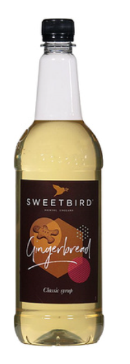 178698 SAV. Sweetbird Gingerbread Syrup 1ltr (6 Pack)