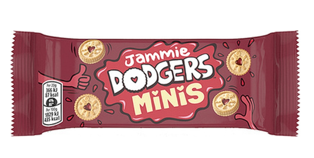120930 SAV Jammie Dodgers Jammie Dodgers Minis 20g (180 Pack)